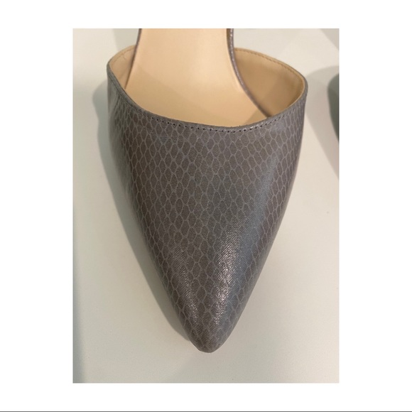 Nine West grey Palucci ankle strap heels Size 9 - Picture 2 of 13